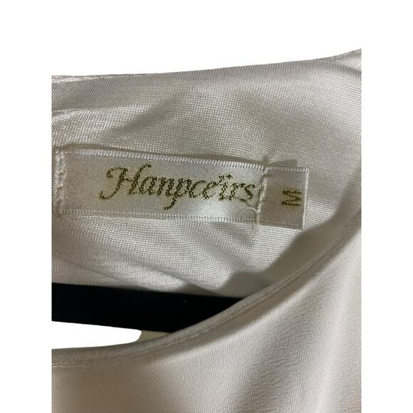 Women's Sleeveless Hanpciers Whit Summer Dress Size Medium - Picture 4 of 7